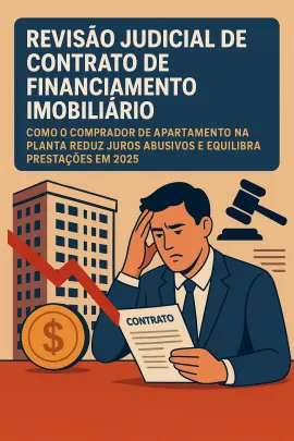 Imagem da notícia Revisão Judicial de Contrato de Financiamento Imobiliário